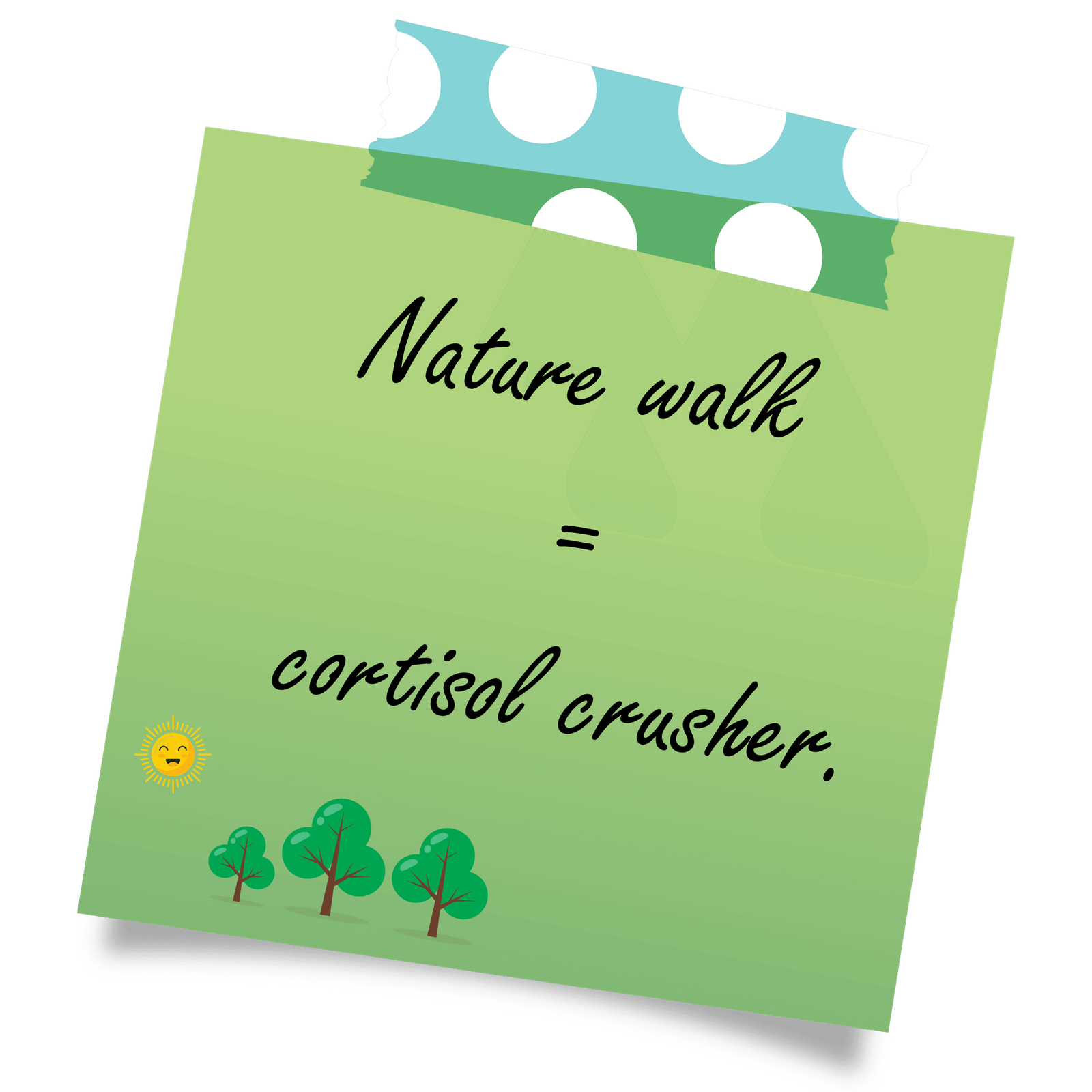 Nature walk cortisol crusher