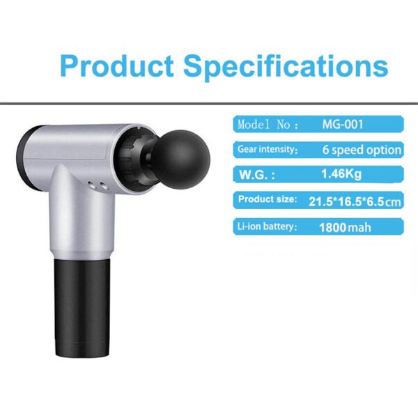Fascial Gun - Muscle Massage KH-320 – Image 3