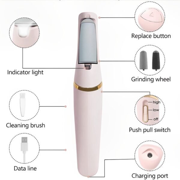 Flawless Pedi Electronic Electronic Pedicure tool – Image 6