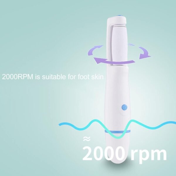 Éliminateur de callosités électrique pour pieds – Image 10