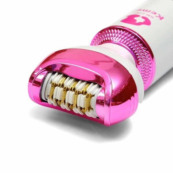 Épilateur électrique rechargeable 6 en 1 pour femme - Kemei - KM-2192 – Image 4
