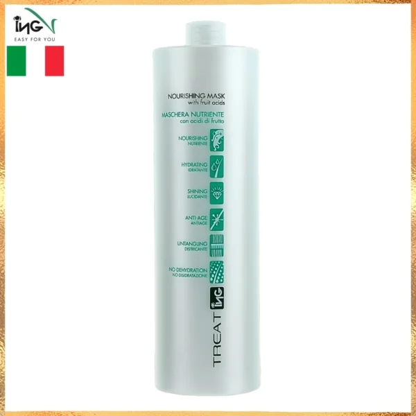 Après shampoing Démêlant & Lissant- Economique - 1 L -ING – Image 3