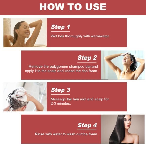 Shampoing de Couverture des Cheveux Gris – Image 4