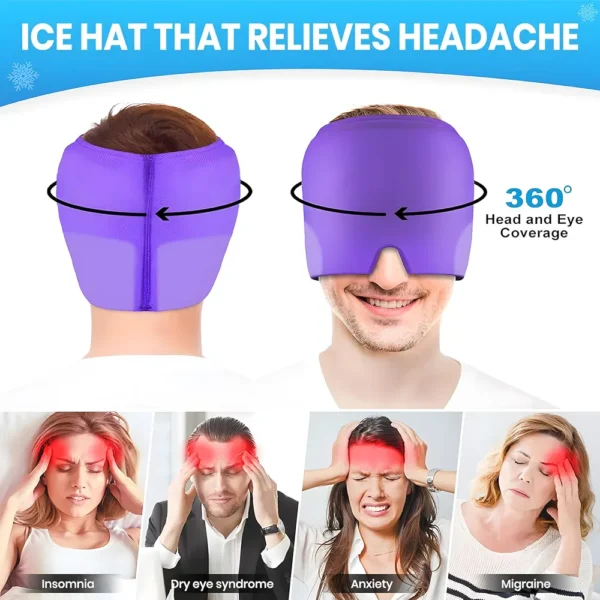 Bonnet de soulagement de la migraine